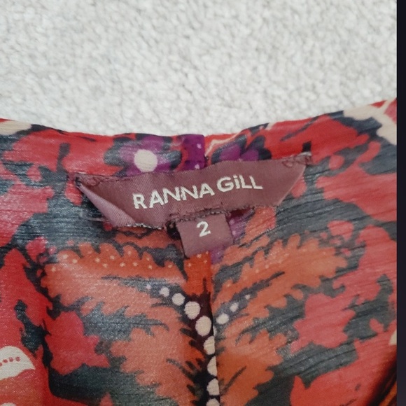 Anthropologie - Ranna Gill - boho Ceret maxi dress - side zipper - Picture 6 of 8